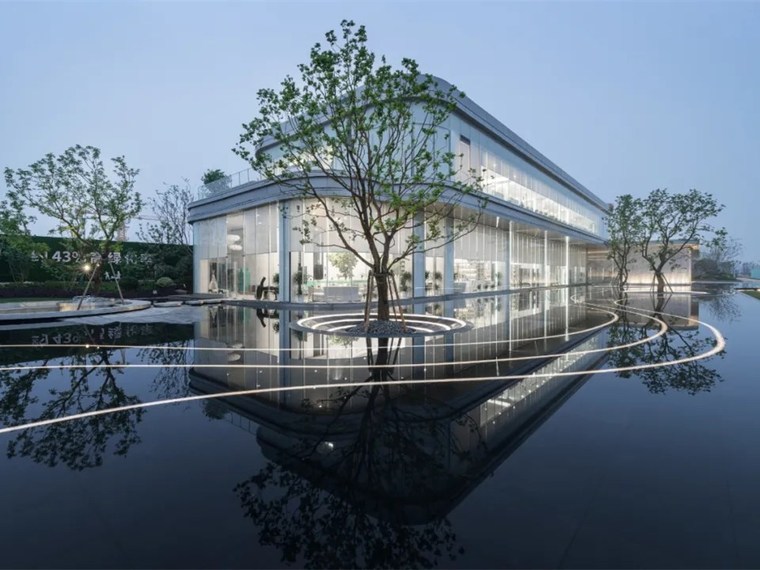 武汉楚天都市•蓝玉湾示范区景观