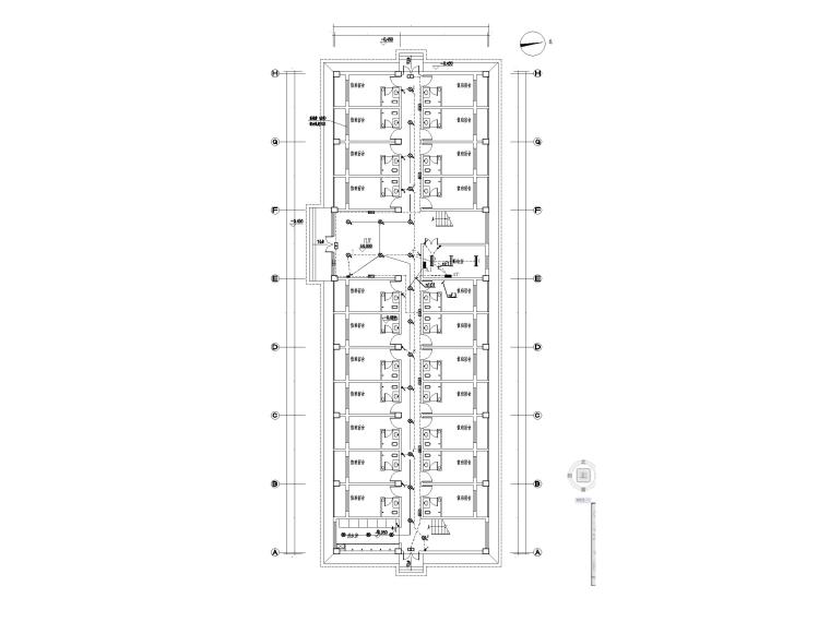 四层居住建筑施工图资料下载-[重庆]两层生活用房电气施工图（2018）