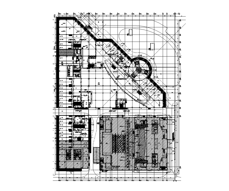 商业广场景观施工图设计资料下载-高层商业广场电气消防施工图