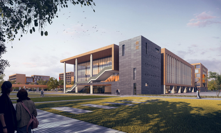 呼和浩特市第二中学金山校区规划及建筑方案