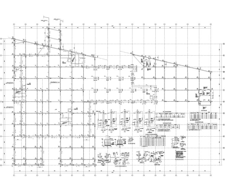 一层物流建筑资料下载-[重庆]4层框架结构物流仓储结构施工图2019