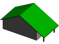 Revit软件技巧1.3.17基于墙的屋顶创建