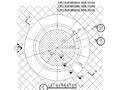 圆形坐凳树池做法详图设计