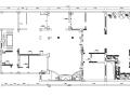 现代轻奢风格住宅装修施工图+效果图+模型