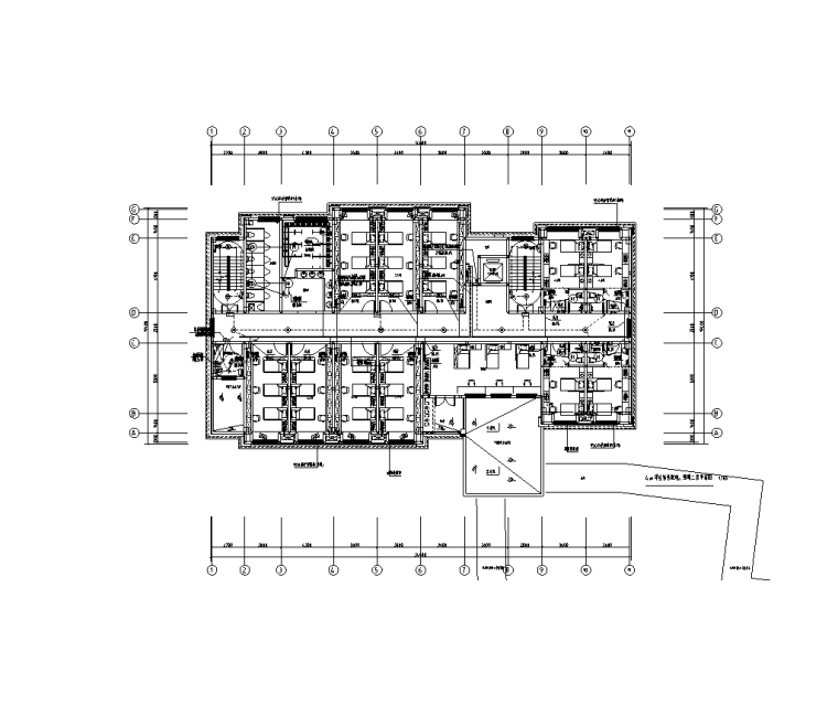 2018年一建考试试题及答案资料下载-多层产业园景观机电深化设计图2018