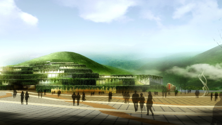山地城市滨水设计资料下载-重庆世界园艺博览园滨水山地总体景观设计