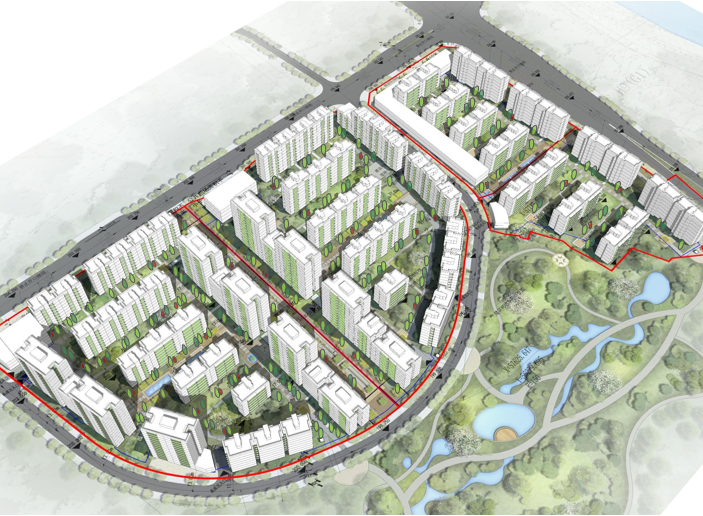 2020年注册专业基础资料下载-重庆重钢山地洋房_小高层住宅投标方案2020