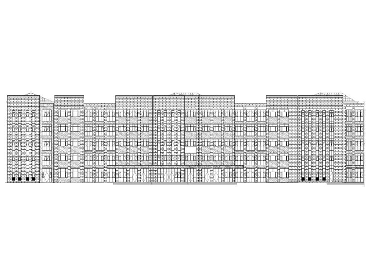 框架结构设计模板资料下载-五层框架结构初中教学楼建筑施工图2016