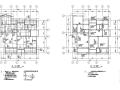 精致四层别墅混凝土框架结构施工图CAD