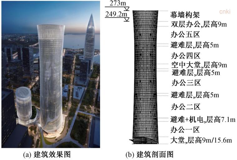 钢塔塔楼结构设计资料下载-安邦财险深圳总部大厦C-12塔楼结构设计