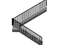Revit软件技巧1.9.2单独绘制楼梯扶手问题