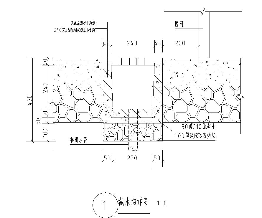 篮球场详图大样图设计