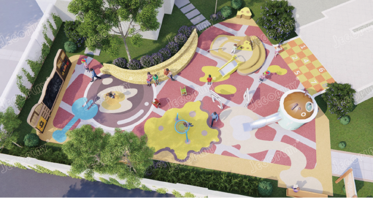 儿童公共活动空间资料下载-[北京]知名地产儿童活动空间标准化设计方案