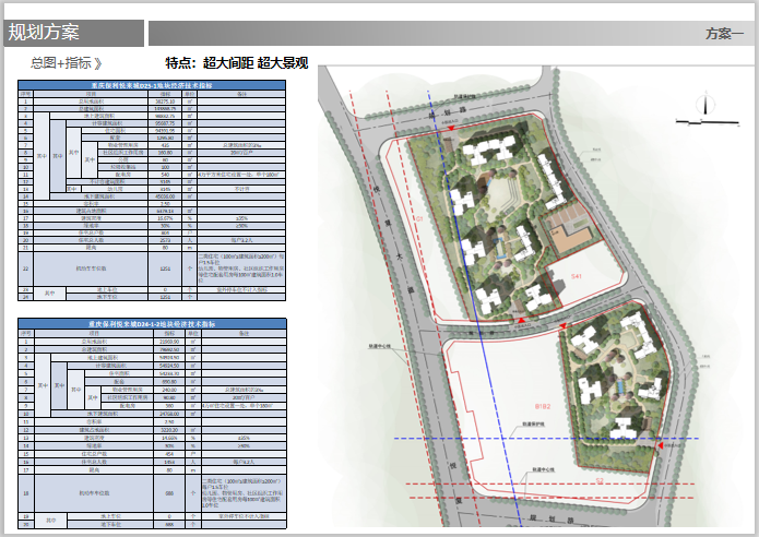 [重庆]知名地产容积率1.8-2.5山地住宅投标方案-11-规划方案一