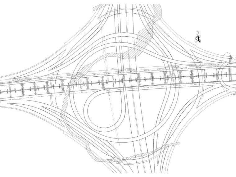 景观su桥梁资料下载-[重庆]高速公路隧道_桥梁工程设计图06