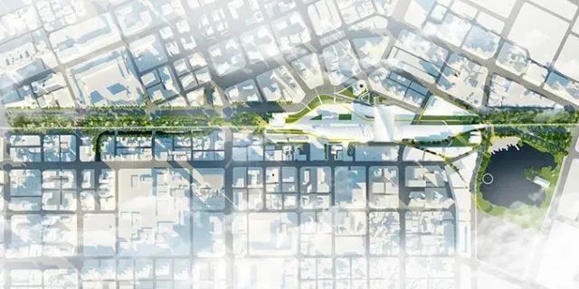 3d公园场景资料下载-功能性显著的城市线性公园
