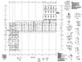 福建宁德某五层实验小学框架结构施工图CAD