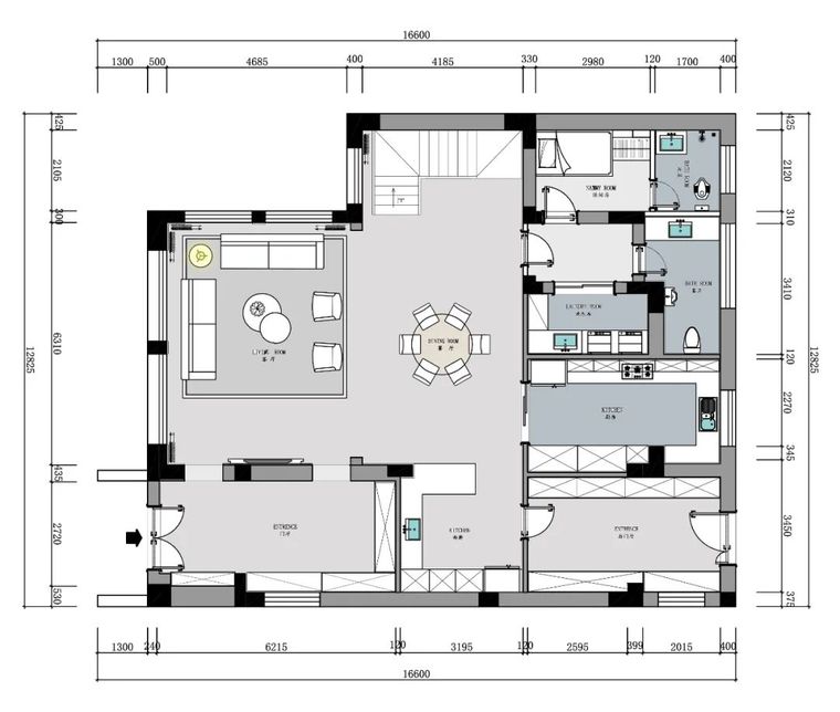 580m²独栋别墅，现代简约的品质大宅_47