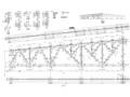 某钢结构桁架屋面结构节点施工图CAD