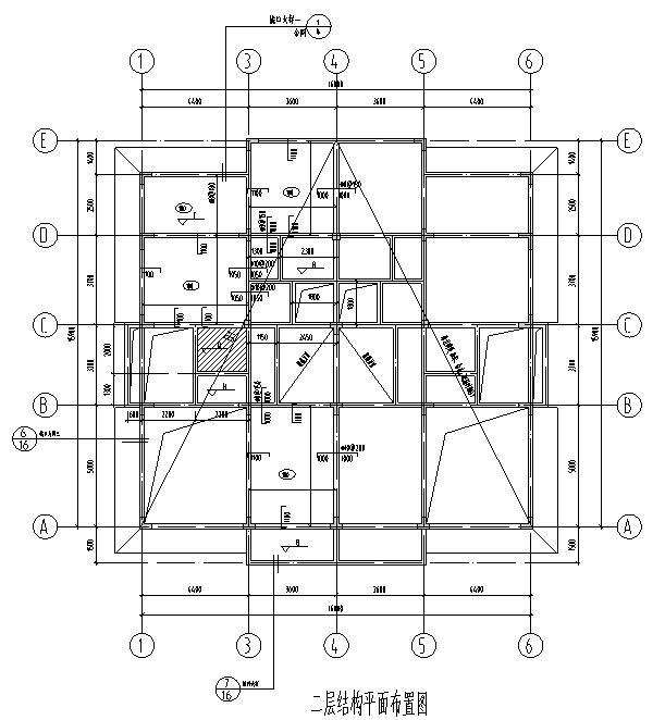 航空产业园景观规划图资料下载-福州某产业园综合楼栋混凝土结构施工图CAD