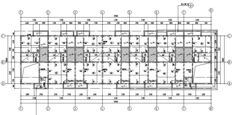 十层综合楼施工图资料下载-福州商业综合楼混凝土结构施工图CAD