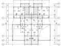 湖北三层异形柱别墅混凝土结构施工图CAD