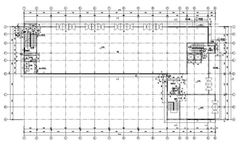 六层结构设计施工图资料下载-六层商住混合混凝土结构施工图CAD含建筑图