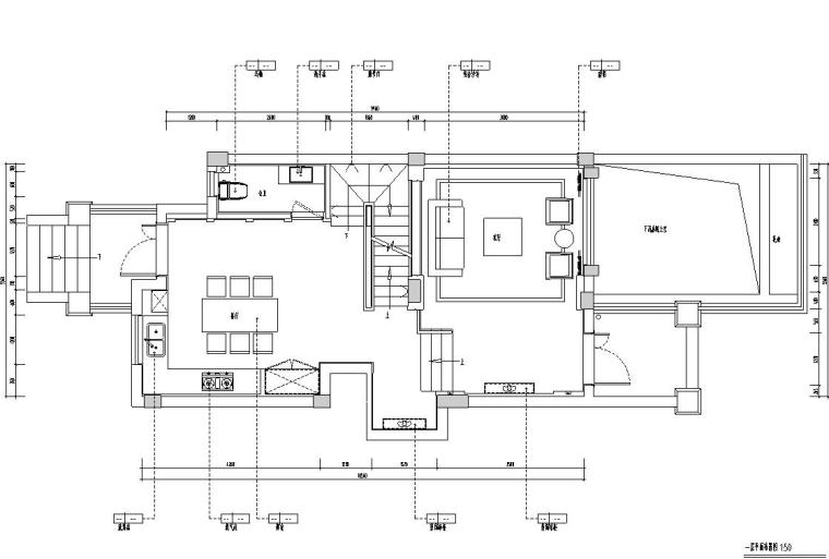 中式风格住宅装修图资料下载-中式风格三层别墅住宅装修施工图设计