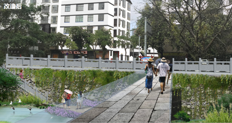 上海两岸城市设计资料下载-[广东]南山河“一河两岸”城市景观设计