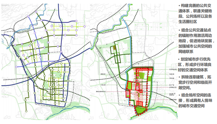 [山西]河津市生态绿道总体城市景观设计-交通体系