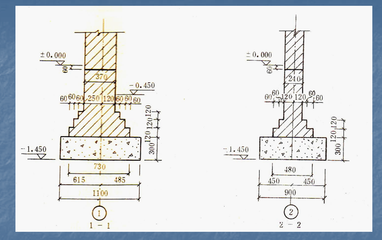 建筑工程施工测量技术培训讲义PPT-02 基础详图