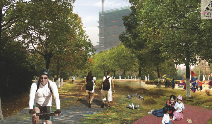 城市文化广场景观设计资料下载-[合肥]明珠广场景观策略及城市景观设计
