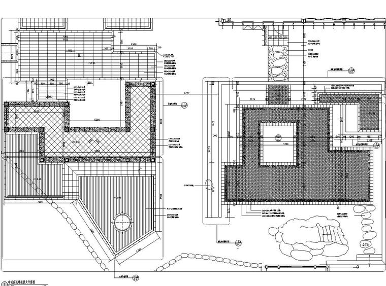 新中式景观亭园建施工图资料下载-[浙江]新中式风公馆示范区园建施工图设计