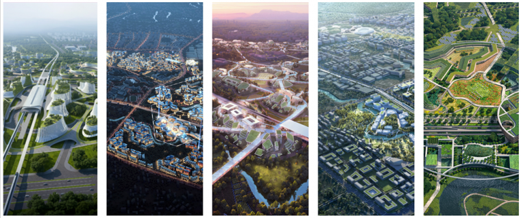 施工创建未来社区资料下载-参数化丨‘成都未来科技城起步区’ 方案