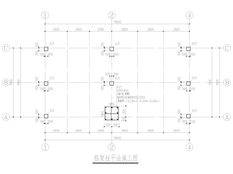 框架结构全套cad图纸资料下载-[信阳]单层框架结构加氯加药间全套图纸2016