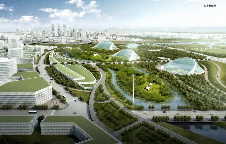 [北京]通州大运河国际生态城市景观方案-城市规划景观设计-筑龙园林