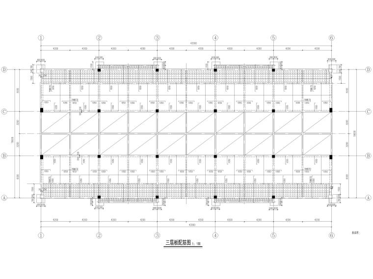 3层楼结构施工图资料下载-[宜春]3层框架结构商贸楼结构施工图2016