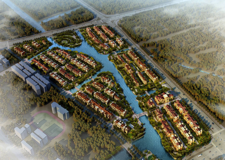 城市河道景观设计方案资料下载-[江苏]扬州城市自然生态河道景观设计方案