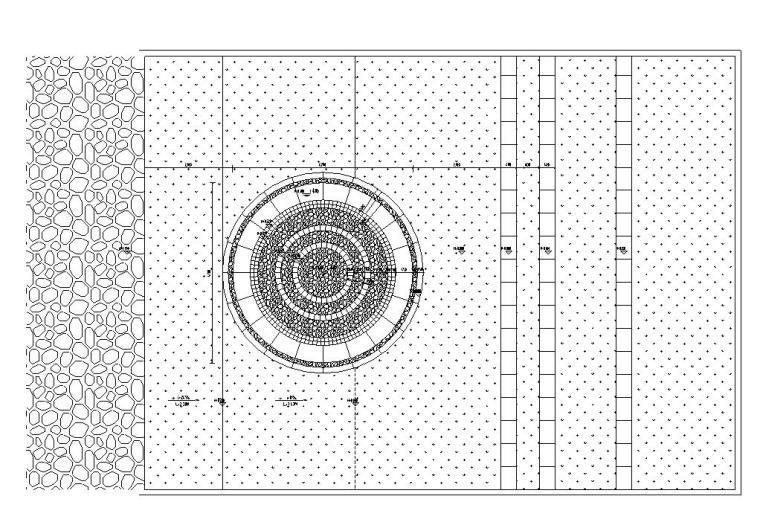 5立方水池设计资料下载-下沉绿地水池节点详图设计