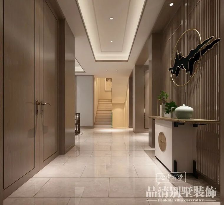 传统中式别墅建筑方案文本资料下载- 常州别墅装修 | 新中式——糅合传统与现代