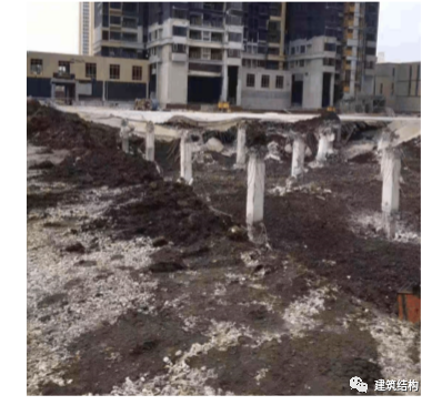 中山市某地下车库破坏
