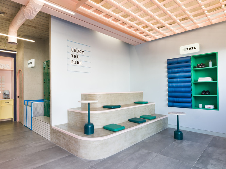 墨西哥室内自行车工作室