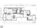 新中式风格3室2厅2卫住宅装修施工图设计