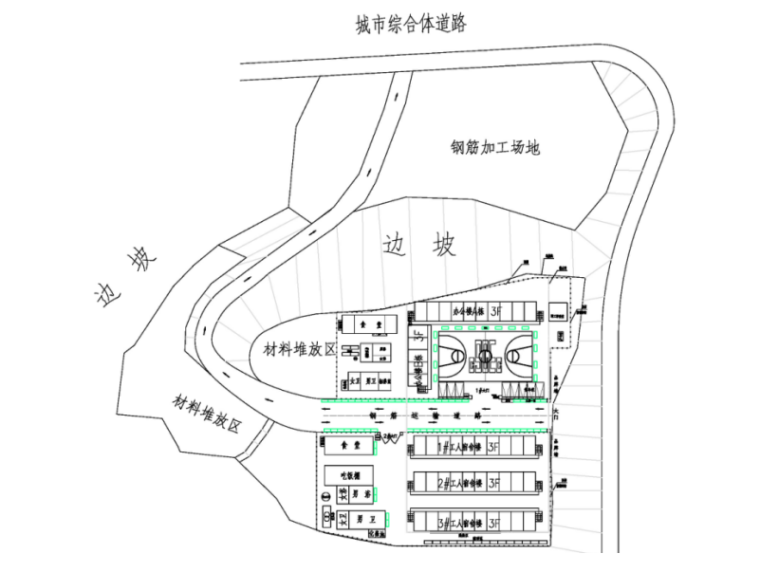 贵州地下空间工程资料下载-[贵州]地下综合管廊工程临建施工方案