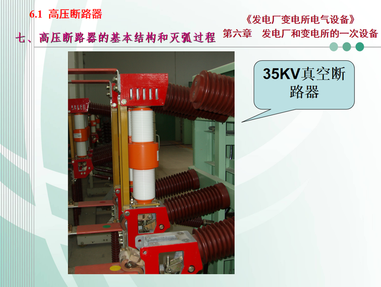 发电厂结构资料下载-发电厂一次设备高压断路器基础培训