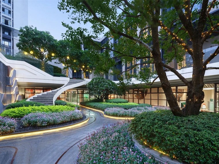 东莞中海·十里溪境示范区景观