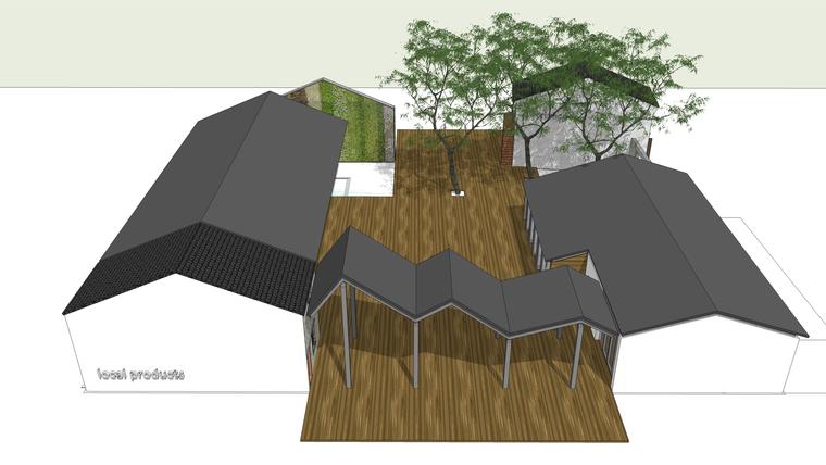 新中式民宿建筑CAD施工图+SU模型+效果图-su模型0004