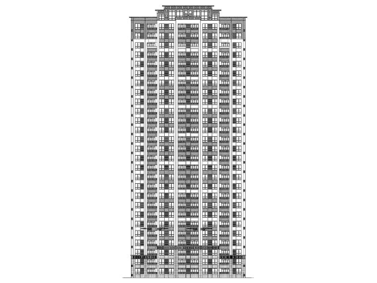 公建高层住宅资料下载-[安徽]安置小区高层住宅及公建配套建施图纸