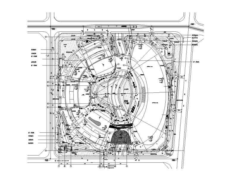 地下综合管廊机电施工组织资料下载-大型文化综合体裙楼及地下室机电施工图