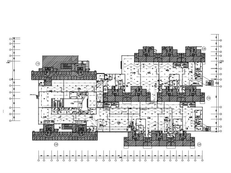 机房电气施工图dwg资料下载-[江苏]地下车库电气施工图（2018含人防）